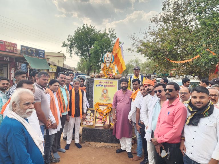 लिटीया सेमरिया में सेन उमरे समाज द्वारा संत शिरोमणि श्री सेन जी महाराज की 725 वी जयंती धूमधाम से मनाई गई