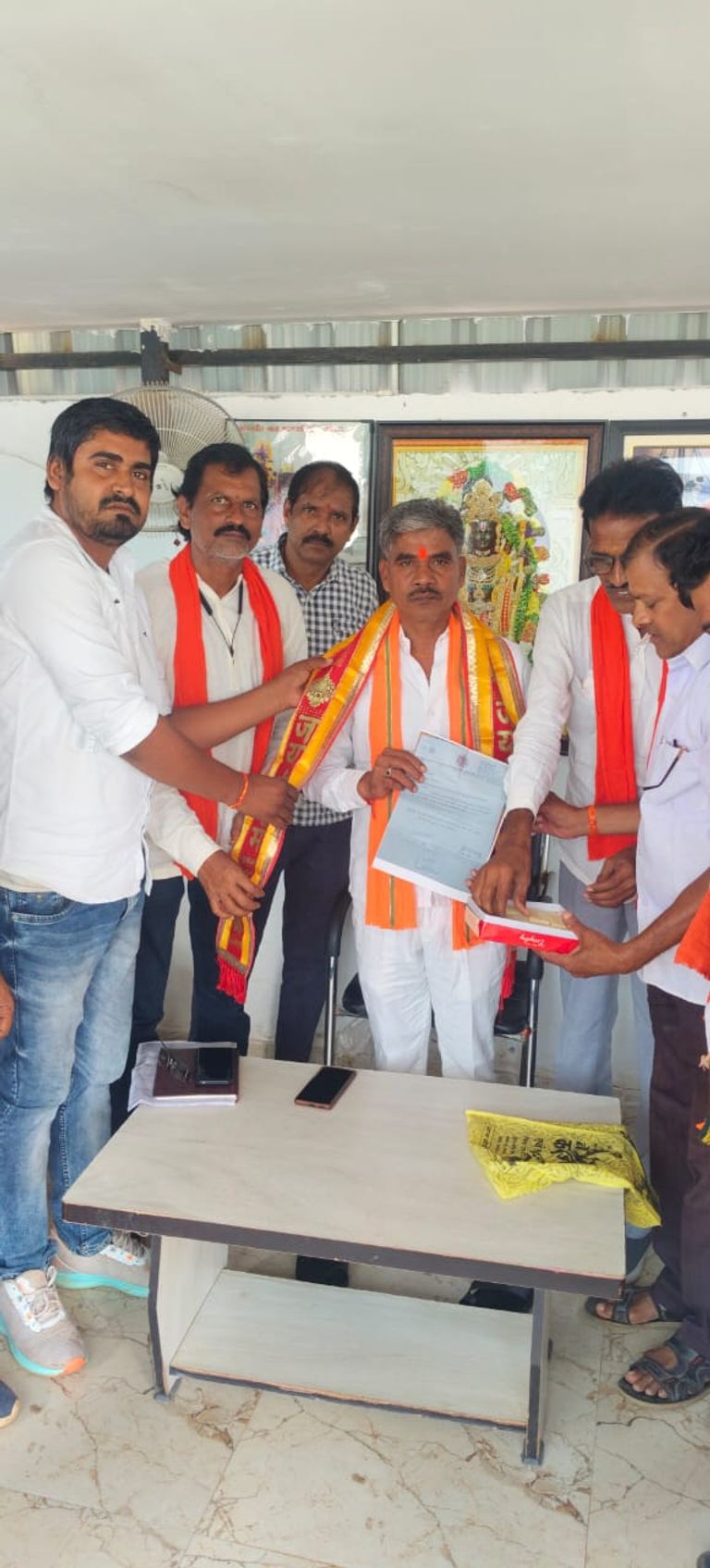 पूर्व मंडल अध्यक्ष कृष्णा पटेल को जिला पंचायत दुर्ग का विधायक प्रतिनिधि नियुक्त किए जाने पर भाजपा कार्यकर्ताओं में खुशी की लहर