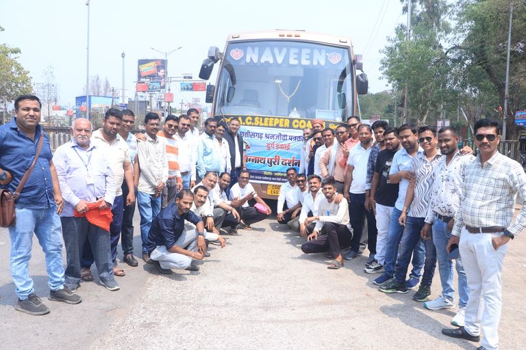 दुर्ग के 50 पत्रकारों की 4 दिवसीय जगन्नाथ पुरी तीर्थ यात्रा संपन्न