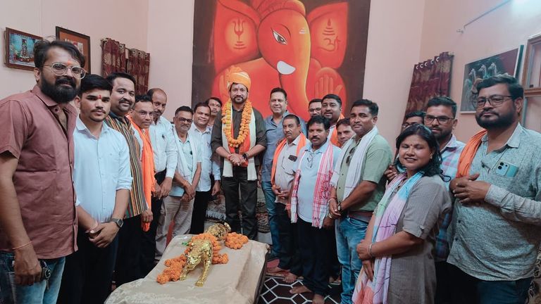 कालना विधानसभा में ऐतिहासिक जीत पर विक्रांत सिंह का भव्य सम्मान