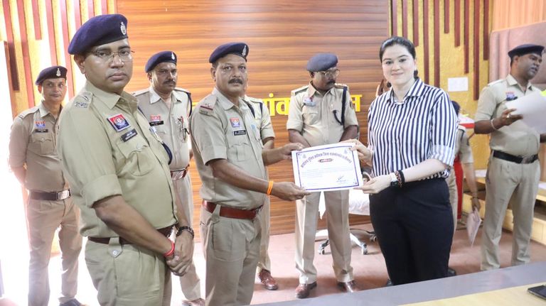 उर्स ड्यूटी में उत्कृष्ट सेवा देने वाले 200 पुलिसकर्मी सम्मानित