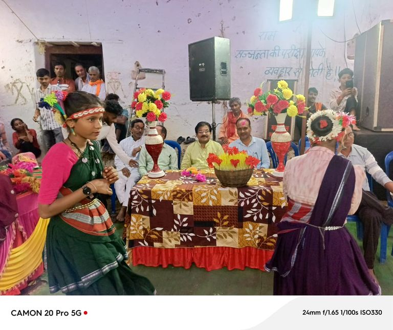 बुढ़ानभाठ में हर्षोल्लास से मनाया गया भोजली महोत्सव, बच्चों की सांस्कृतिक प्रस्तुतियों ने मोहा मन