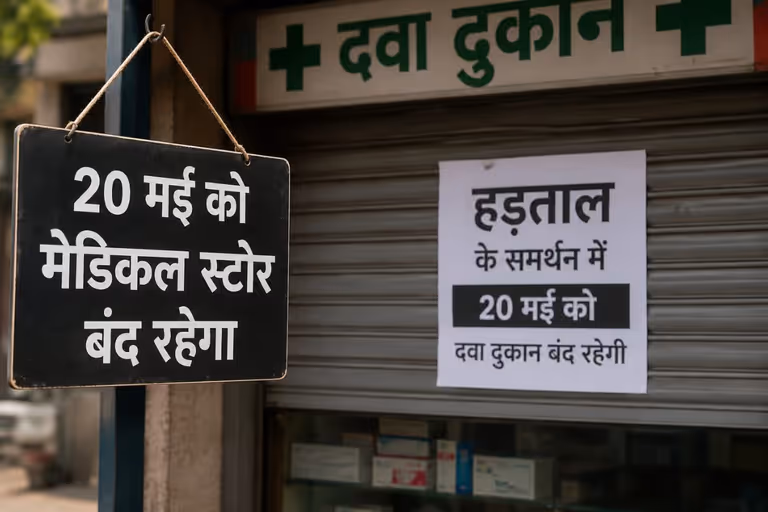 खैरागढ़. जिले में 20 मई को बंद रहेंगी दवा दुकानें: ई-फार्मेसी और कॉरपोरेट छूट नीति के खिलाफ राष्ट्रव्यापी आंदोलन, आपातकालीन सेवा के लिए जारी किए गए नंबर