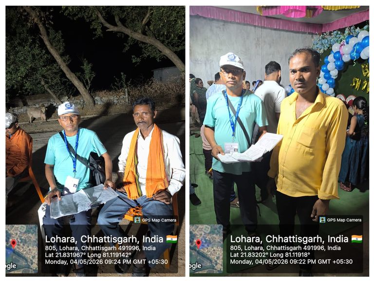 जनगणना 2027 का पहला चरण तेज: सहसपुर लोहारा में युद्धस्तर पर मकान सूचीकरण, देर रात तक जुटे प्रगणक