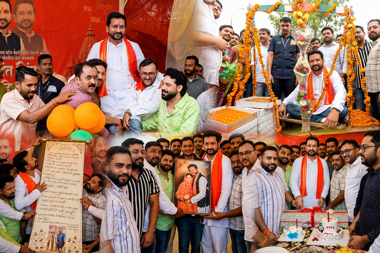 खैरागढ़. भाजपा युवा मोर्चा ने लड्डुओं से तौलकर अनोखे अंदाज में मनाया विक्रांत सिंह का जन्मदिन, मां के साथ तस्वीर ने कर दिया भावुक