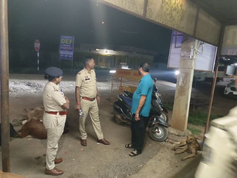 खैरागढ़. त्योहारों से पहले KCG पुलिस का बड़ा सुरक्षा प्लान, सड़कों से गणेश पंडाल और होटल-लॉज तक कड़ी निगरानी