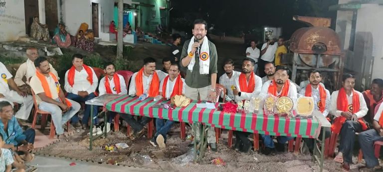 खैरागढ़. खेल, शिक्षा और गांव के विकास पर जोर, कबड्डी प्रतियोगिता में विक्रांत सिंह ने युवाओं को दिया संदेश