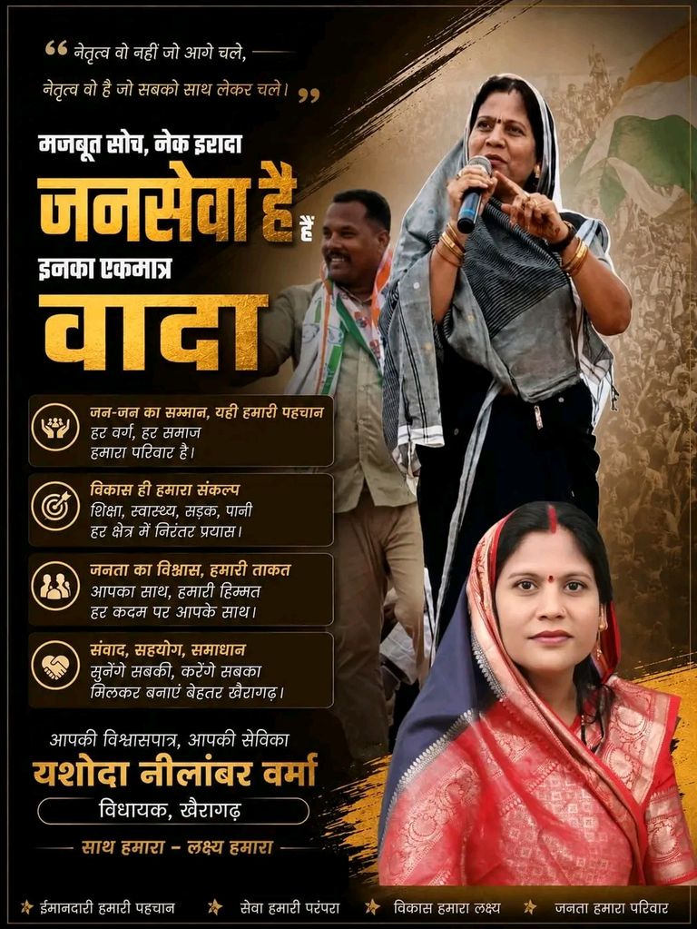 खैरागढ़ कांग्रेस में बढ़ती अंदरूनी कलह! कार्यकर्ताओं की नाराजगी सोशल मीडिया पर खुलकर आई सामने