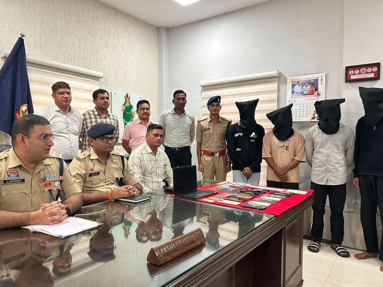 केसीजी पुलिस का बड़ा साइबर एक्शन: ऑनलाइन सट्टा गिरोह का भंडाफोड़, 4 आरोपी गिरफ्तार, करोड़ों के ट्रांजेक्शन का खुलासा