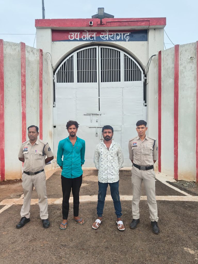 सार्वजनिक शांति भंग करने वालों पर खैरागढ़ पुलिस की सख्ती, दो गिरफ्तार