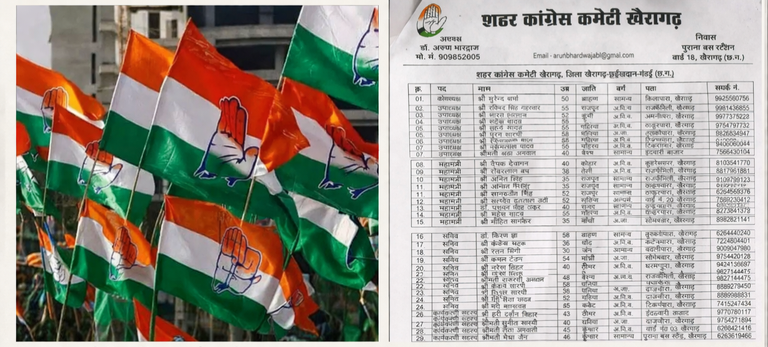 शहर कांग्रेस कमेटी की नई कार्यकारिणी का गठन, विभिन्न वर्गों को मिला प्रतिनिधित्व