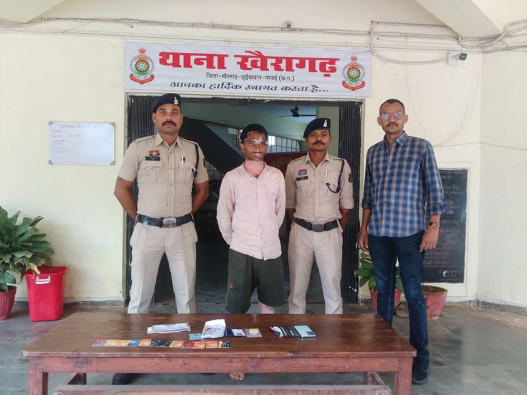 ऑनलाइन खाद बेचने के नाम पर 5.40 लाख की ठगी का पर्दाफाश, यूपी से साइबर ठग गिरफ्तार।
